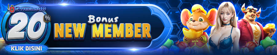 BONUS NEW MEMBER STADIUM4D